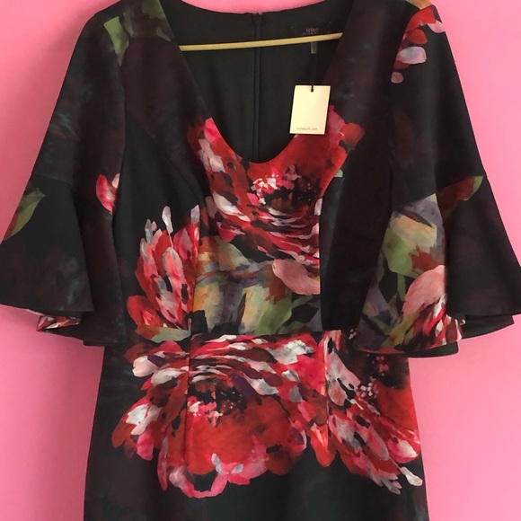 Tarina Turk Floral Dress – Elegant & Classy | Size 6 | New - Picture 2 of 7